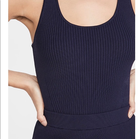 JONATHAN SIMKHAI Deep Rib Knit Crop Top - Picture 4 of 7